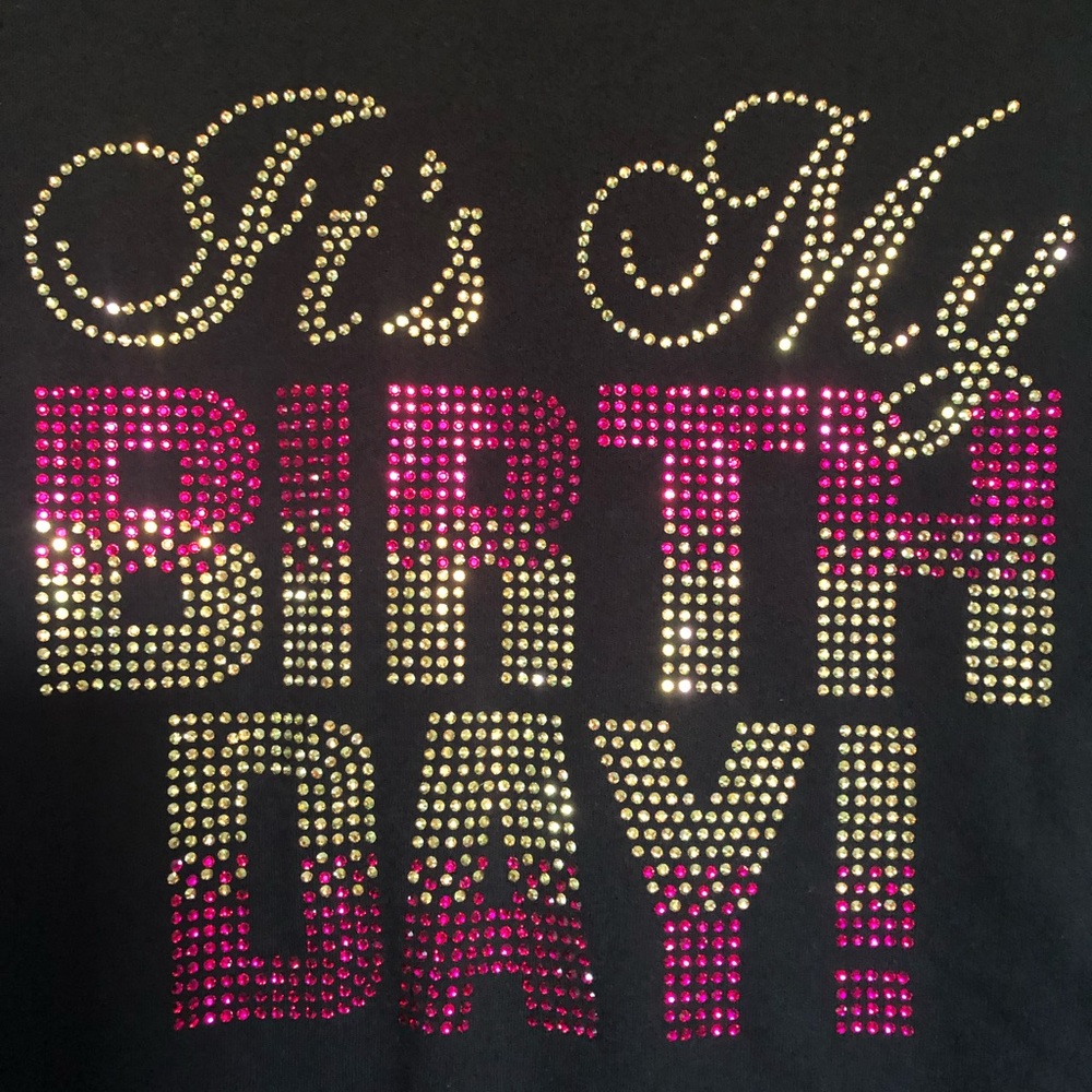 Women T-shirt, Bling it’s my Birthday